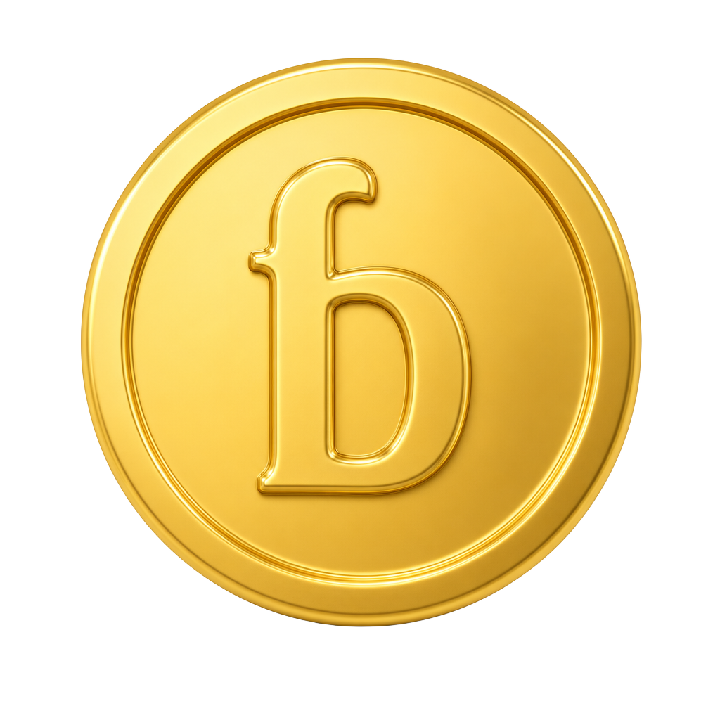 Logo Biru Coin